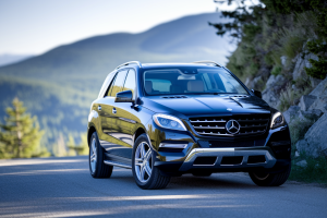 mercedes-ml-route-montagne-verdure