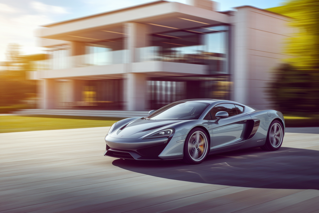 voiture-sport-luxe-manoir