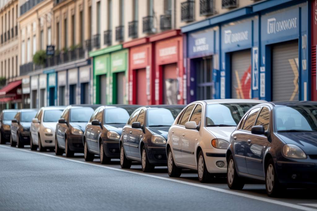 garages-toulouse-voitures-parkees-enseignes