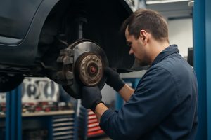 mecanicien-frein-voiture-garage-organise