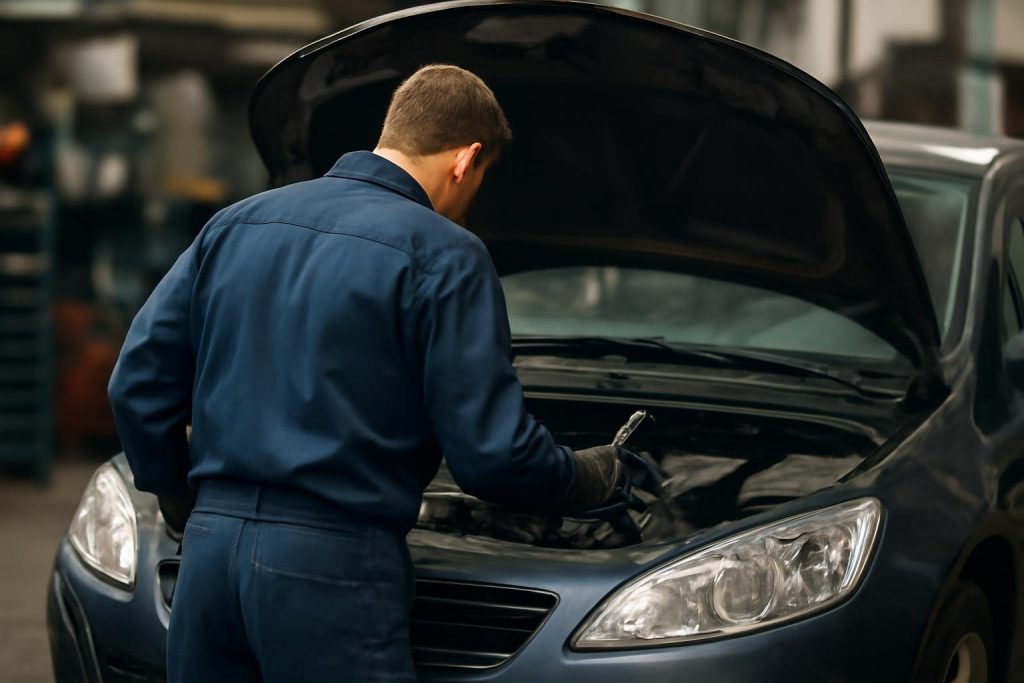 mecanicien-garage-peugeot-outils-moteur