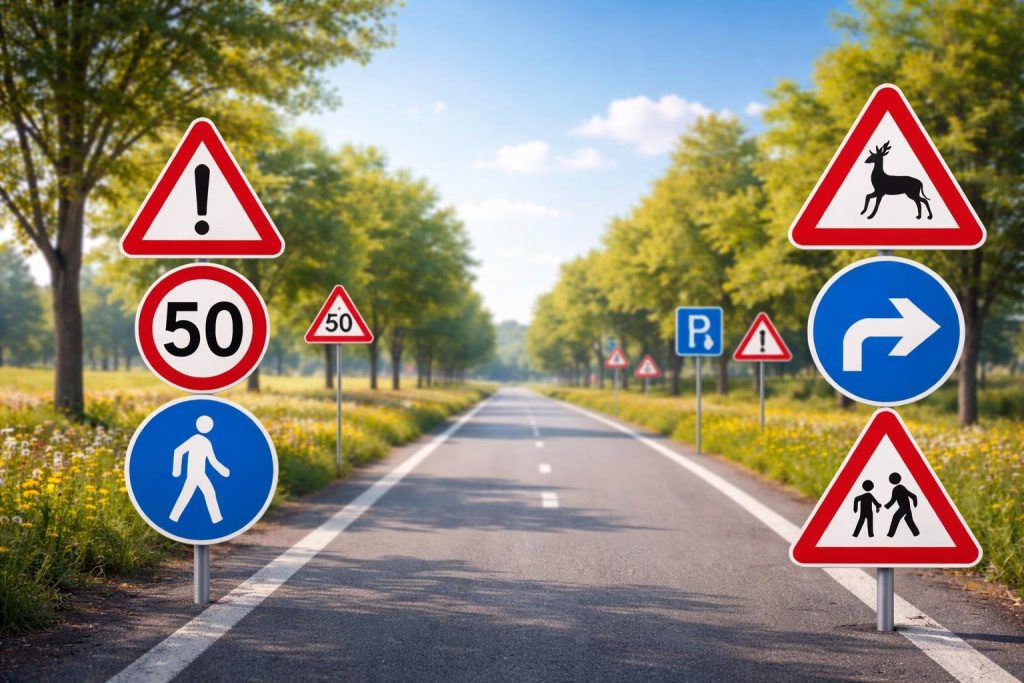 Les Panneaux de Code de la Route : la Liste Complète