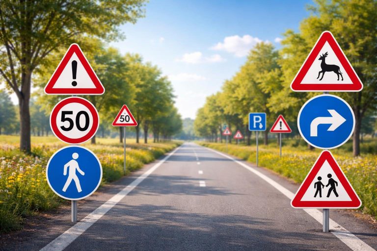 Les Panneaux de Code de la Route : la Liste Complète