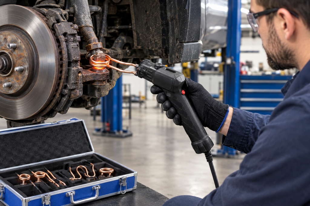 Comment le chauffage par induction facilite les réparations automobiles